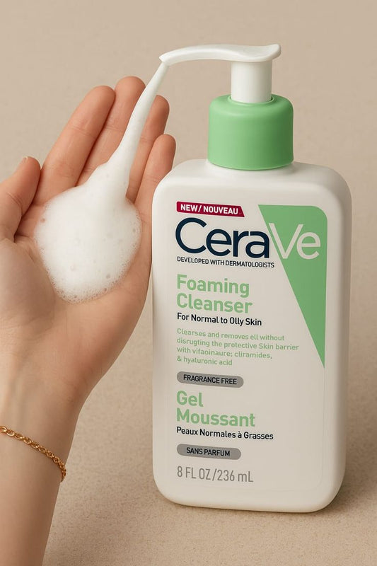 CeraVe Foaming Cleanser – 236ml | Normal to Oily Skin