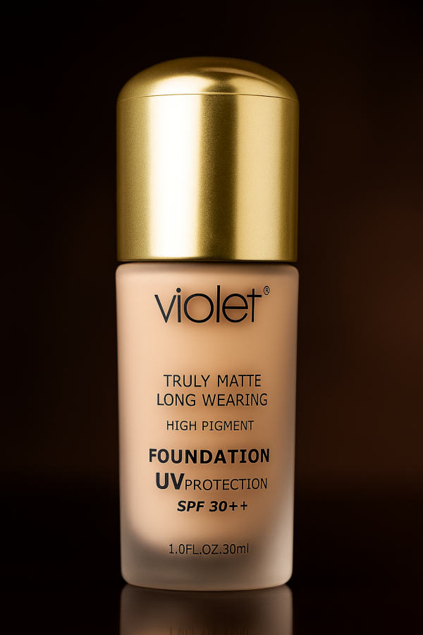 Violet Truly Matte Long-Wearing Foundation – High Pigment with SPF30++