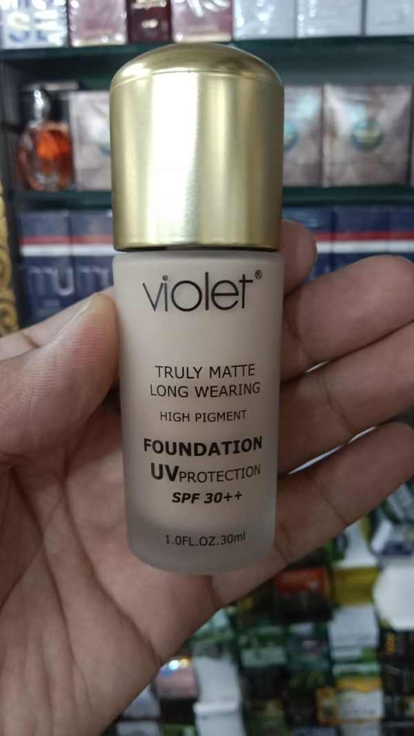 Violet Truly Matte Long-Wearing Foundation – High Pigment with SPF30++