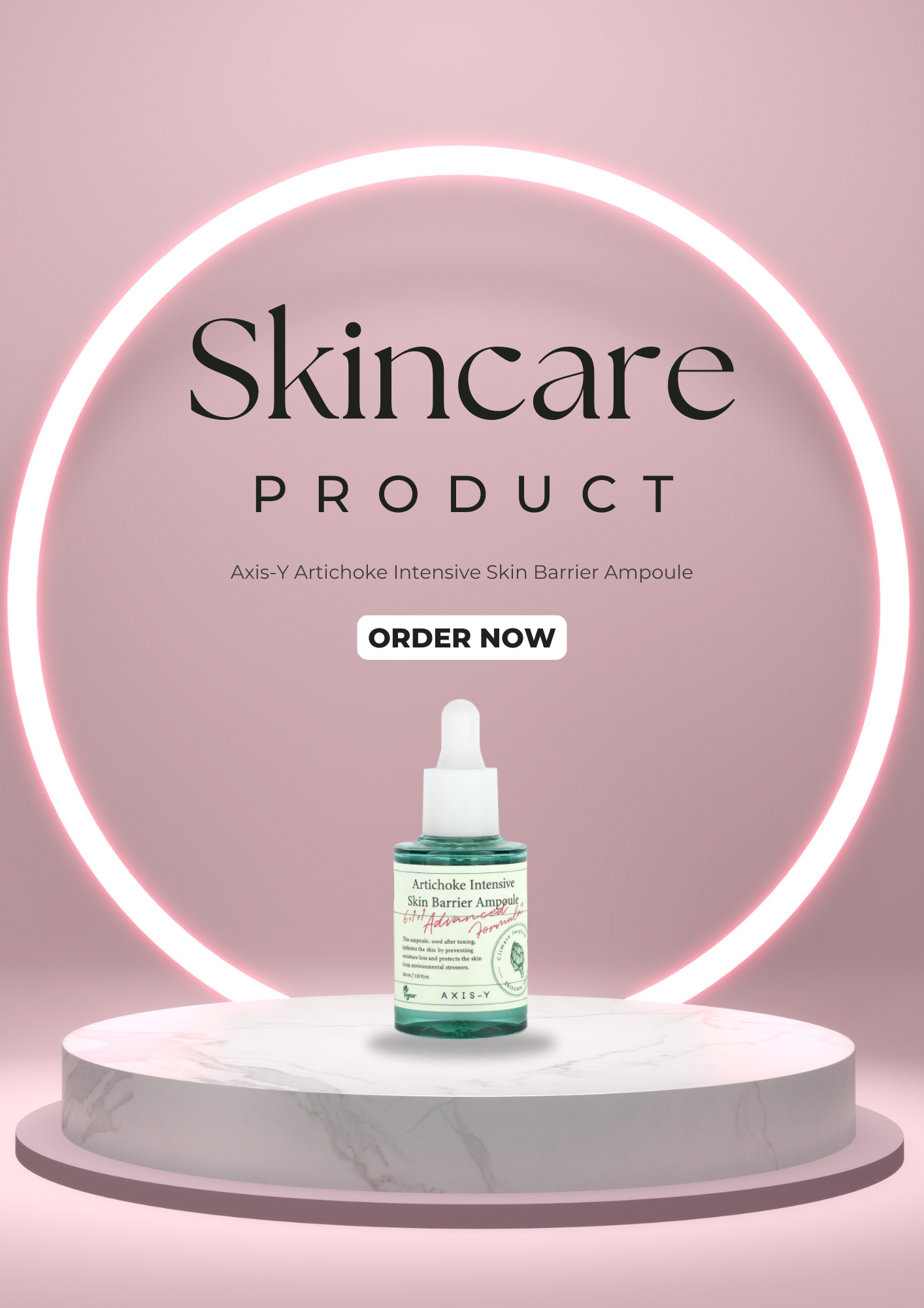 Axis-Y Artichoke Intensive Skin Barrier Ampoule – 30ml (Original)