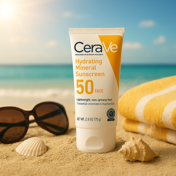CeraVe Complete Skincare Set – Night Cream, Retinol Serum, Acne Cleanser &amp; Sunscreen SPF50