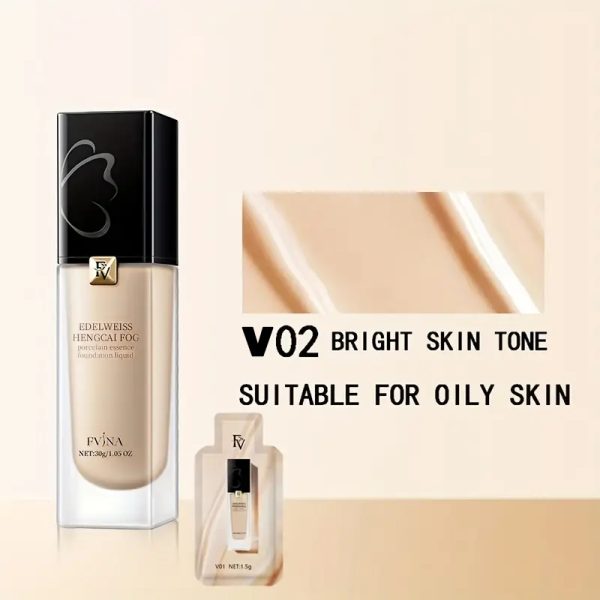 FV Edelweiss Liquid Foundation – Long-lasting Base Makeup